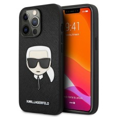 Apple iPhone 13 Pro Max Karl Lagerfeld hátlap - fekete